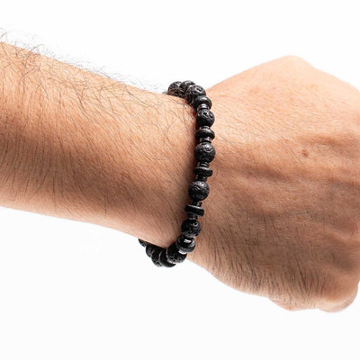 Handmade Men's Beaded Bracelet