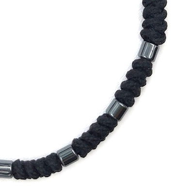 Handmade Men's Adjustable Beaded Bracelet