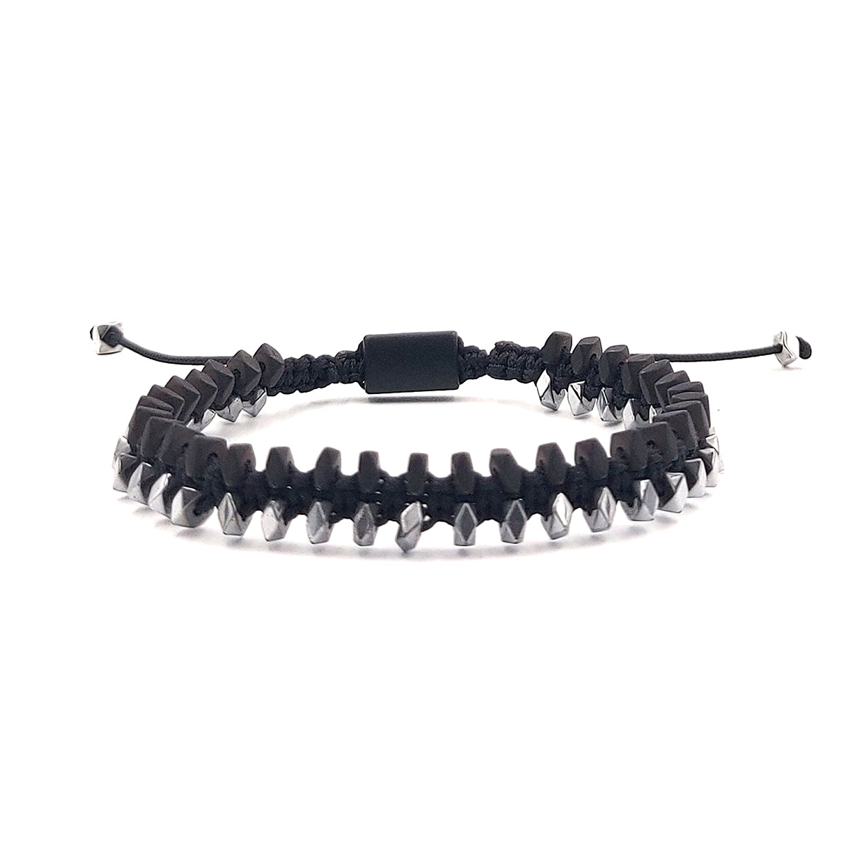 Handmade Men's Adjustable Beaded Bracelet