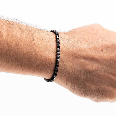 Handmade Men's Beaded Bracelet