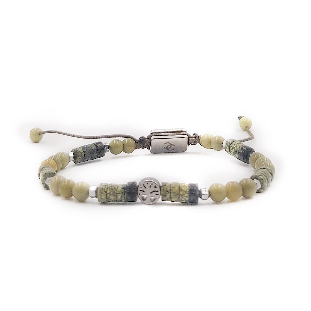 Handmade Men's Adjustable Beaded Bracelet