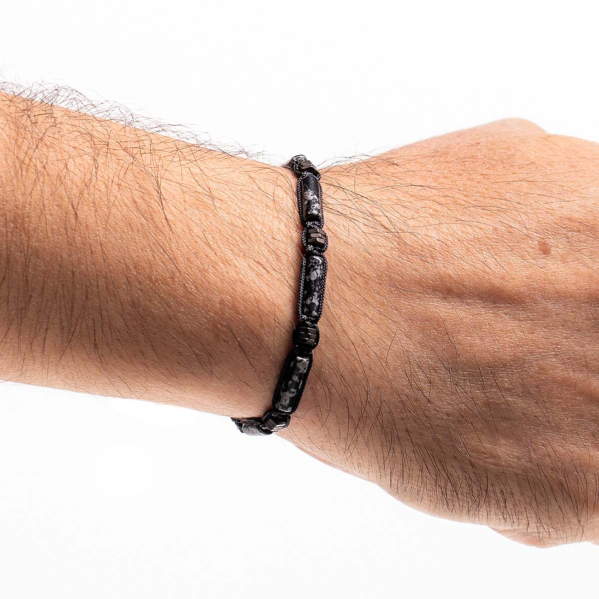 Handmade Men's Beaded Bracelet