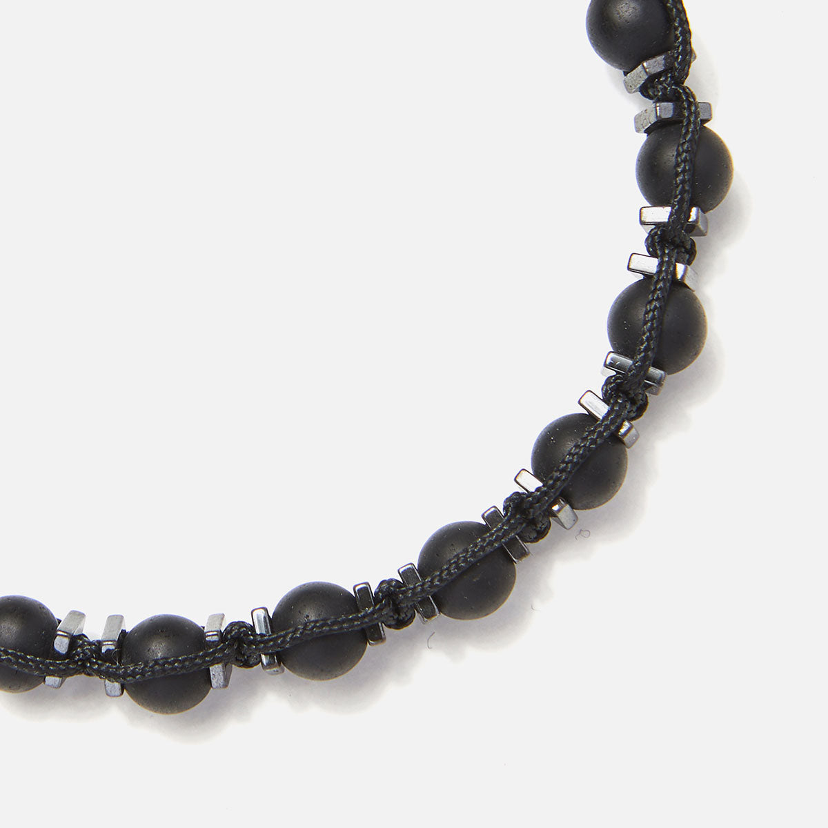 Handmade Men's Adjustable Beaded Bracelet