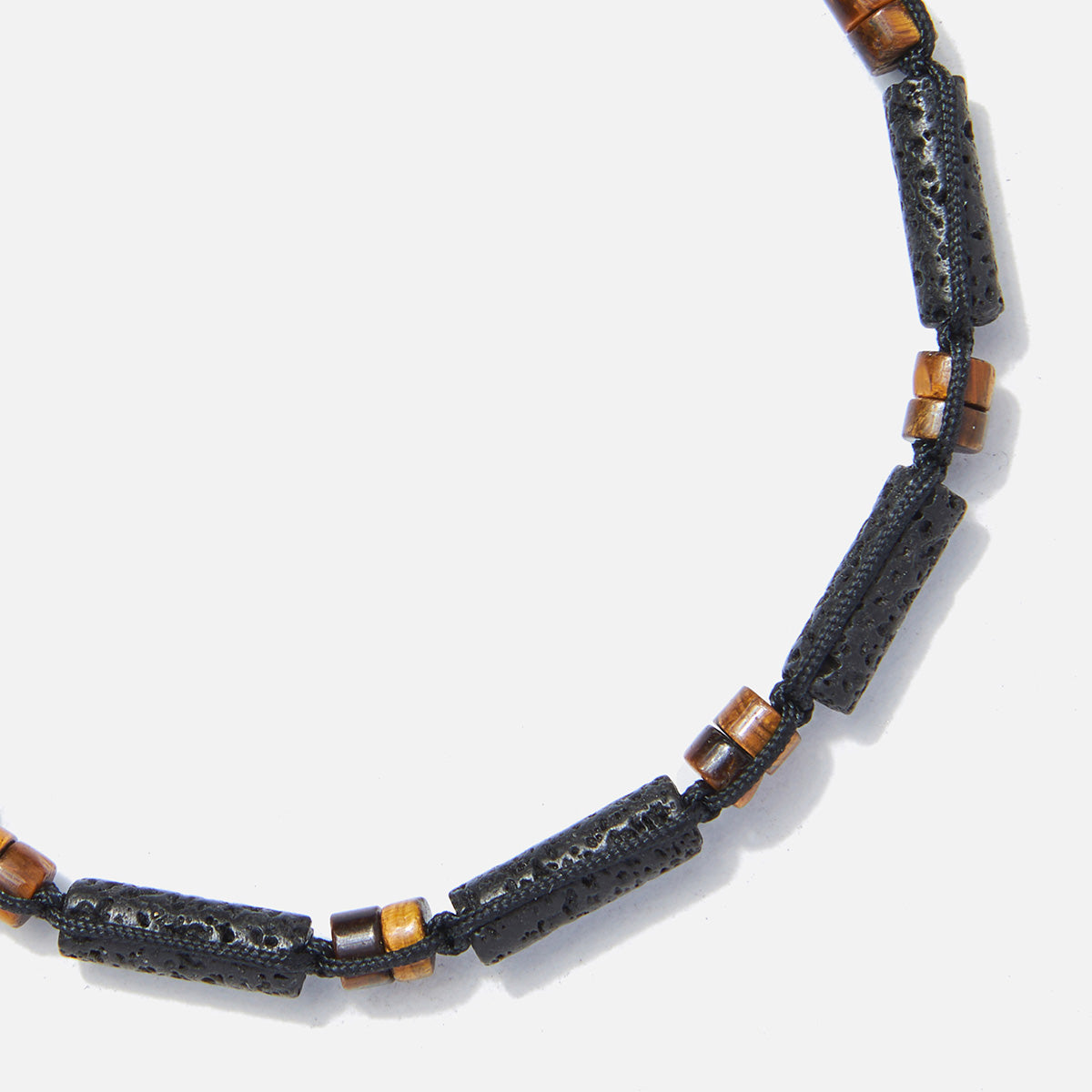 Handmade Men's Adjustable Beaded Bracelet