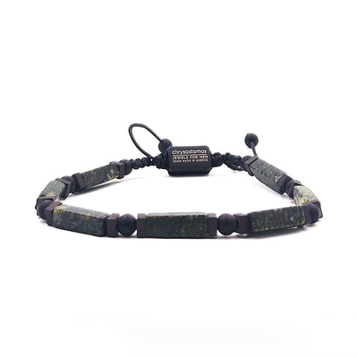 Handmade Men's Adjustable Beaded Bracelet