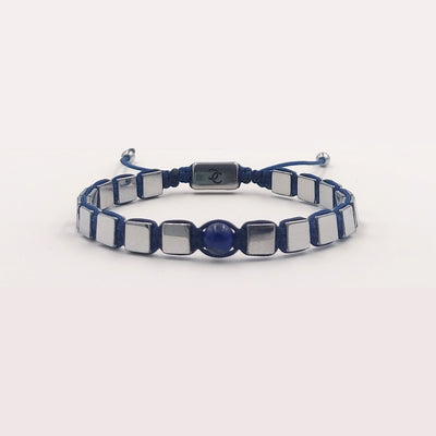 Handmade Men's Adjustable Beaded Bracelet