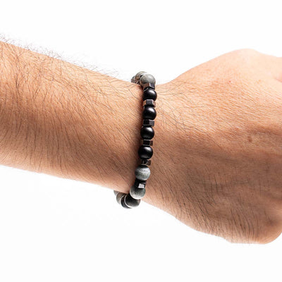 Handmade Men's Beaded Bracelet