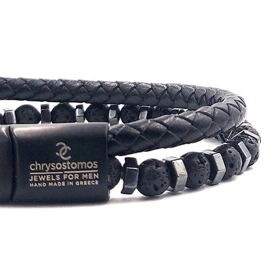 Handmade Men's Leather Bracelet