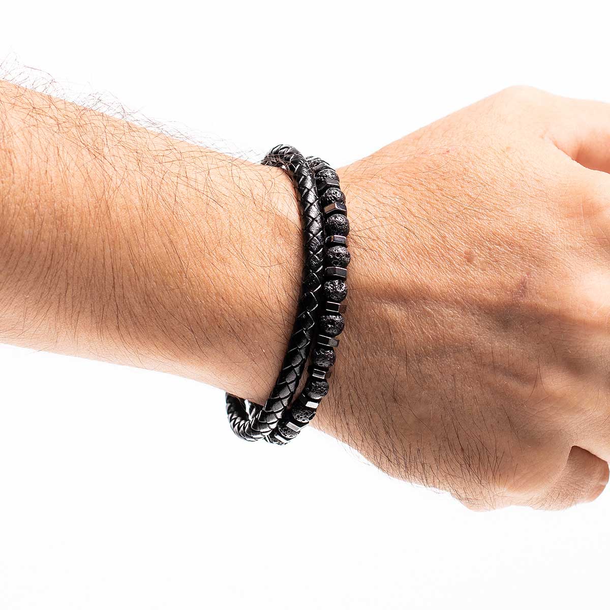 Handmade Men's Leather Bracelet
