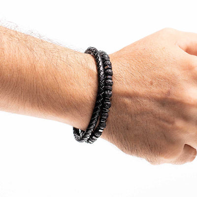 Handmade Men's Leather Bracelet