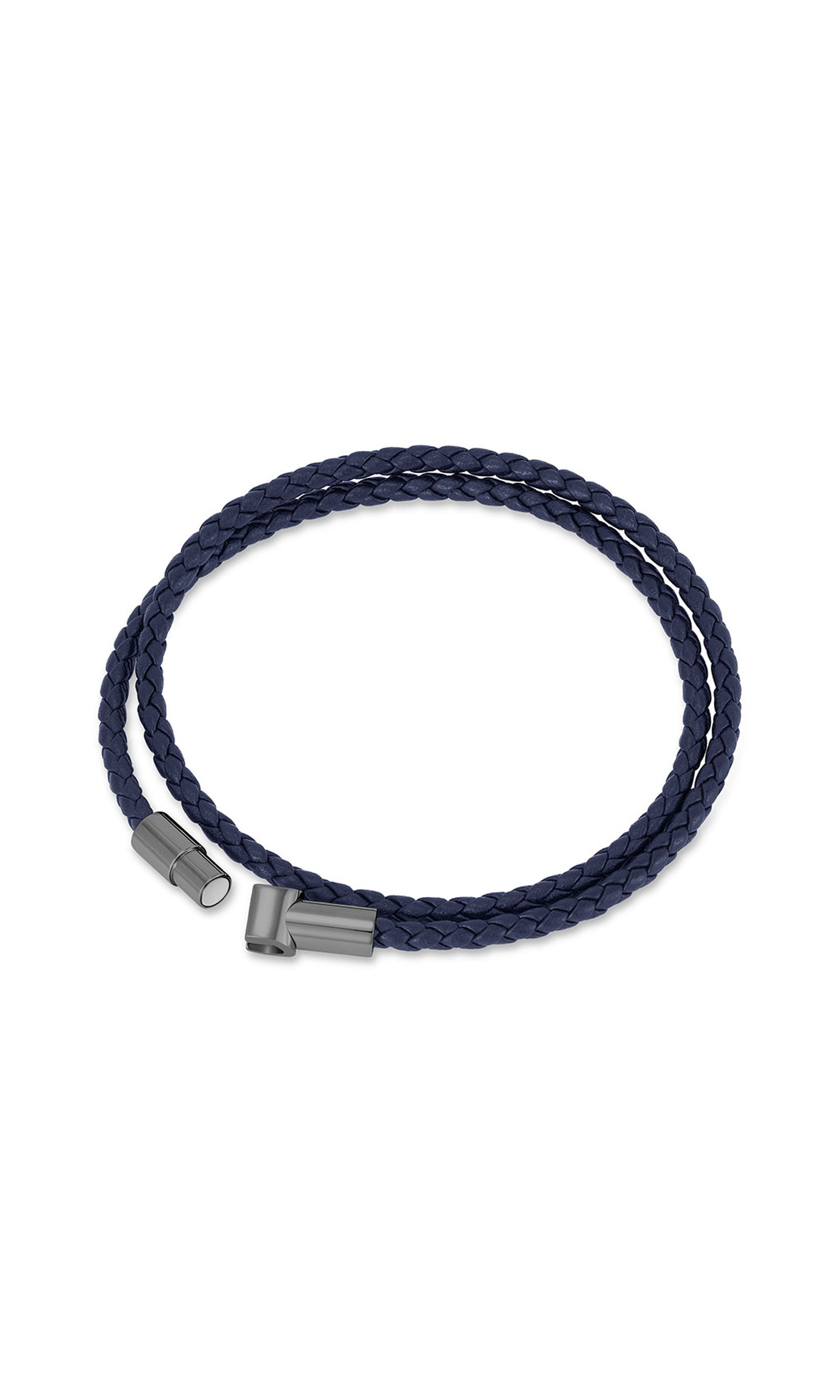 Umberto Braided Leather Bracelet for Men