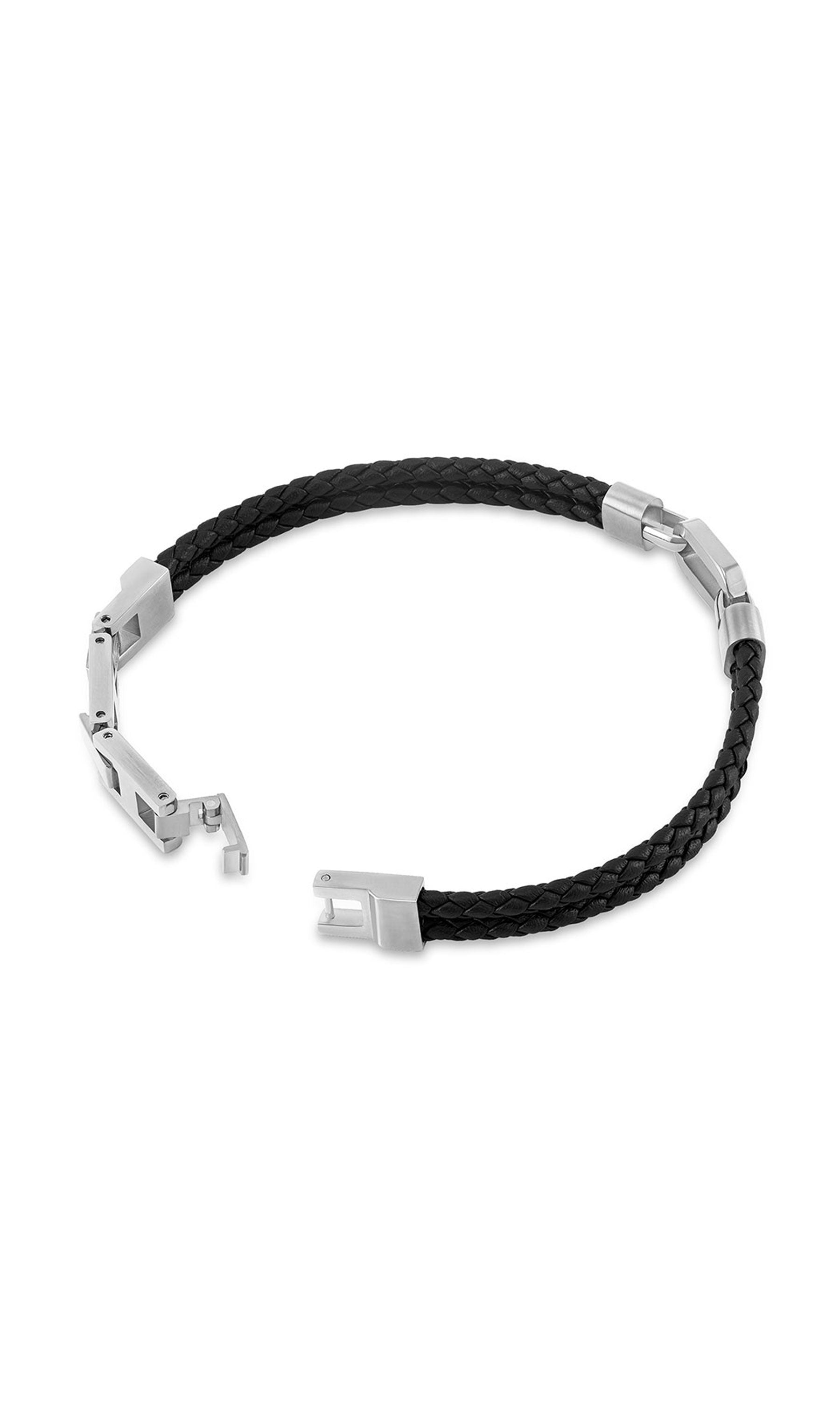 Tommaso Braided Leather Bracelet for Men