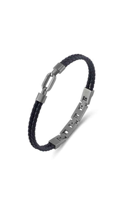 Tommaso Braided Leather Bracelet for Men