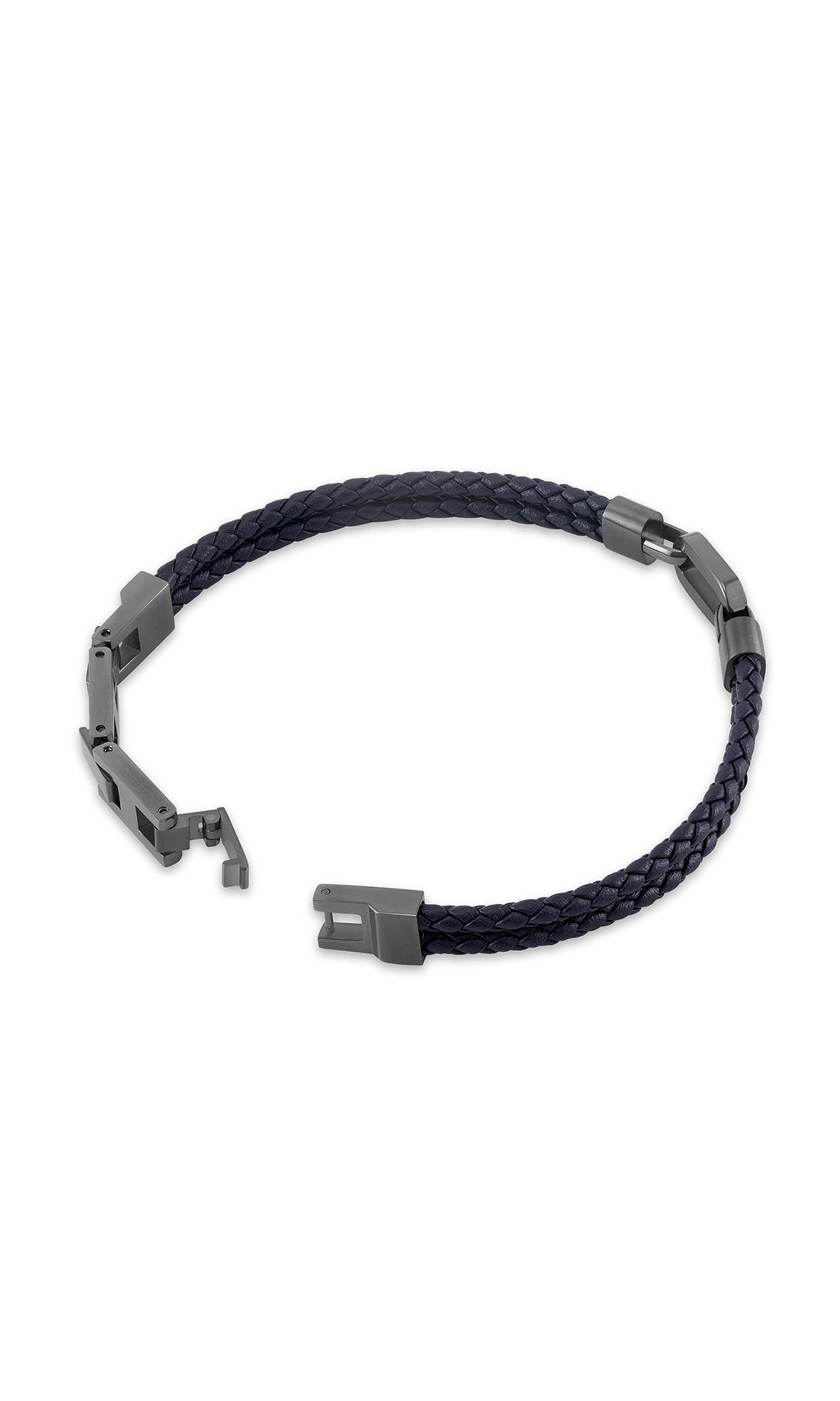 Tommaso Braided Leather Bracelet for Men