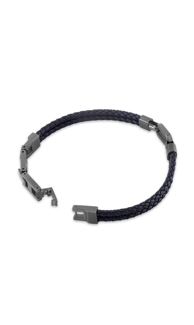 Tommaso Braided Leather Bracelet for Men