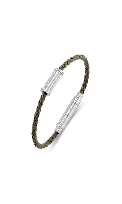 Marcello Braided Leather Bracelet for Men