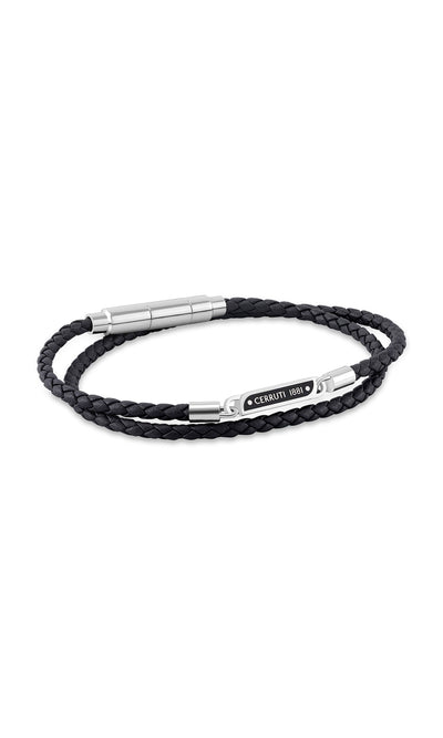 Emiliano Braided Leather Bracelet for Men
