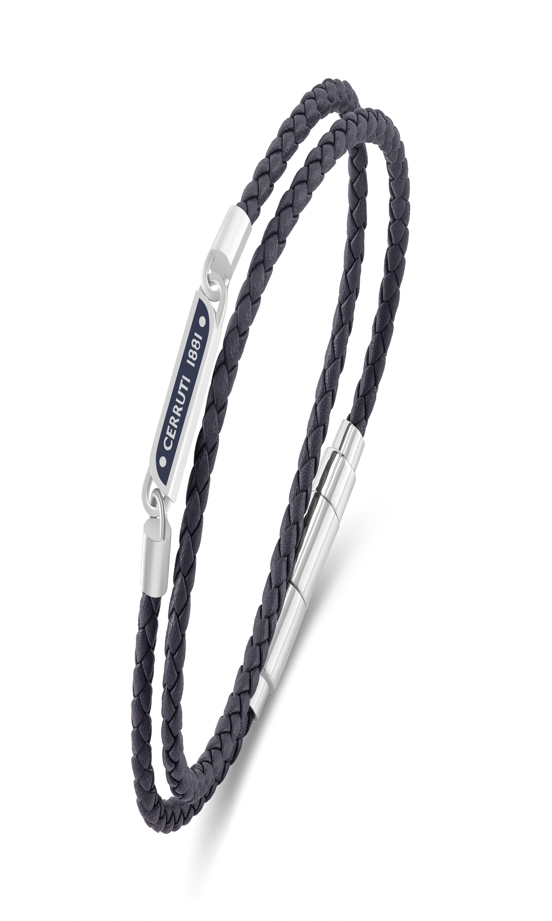 Emiliano Braided Leather Bracelet for Men