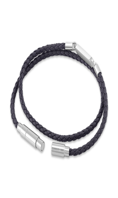 Emiliano Braided Leather Bracelet for Men