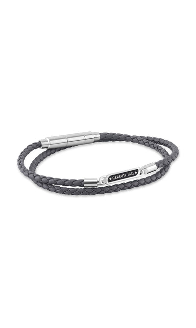 Emiliano Braided Leather Bracelet for Men