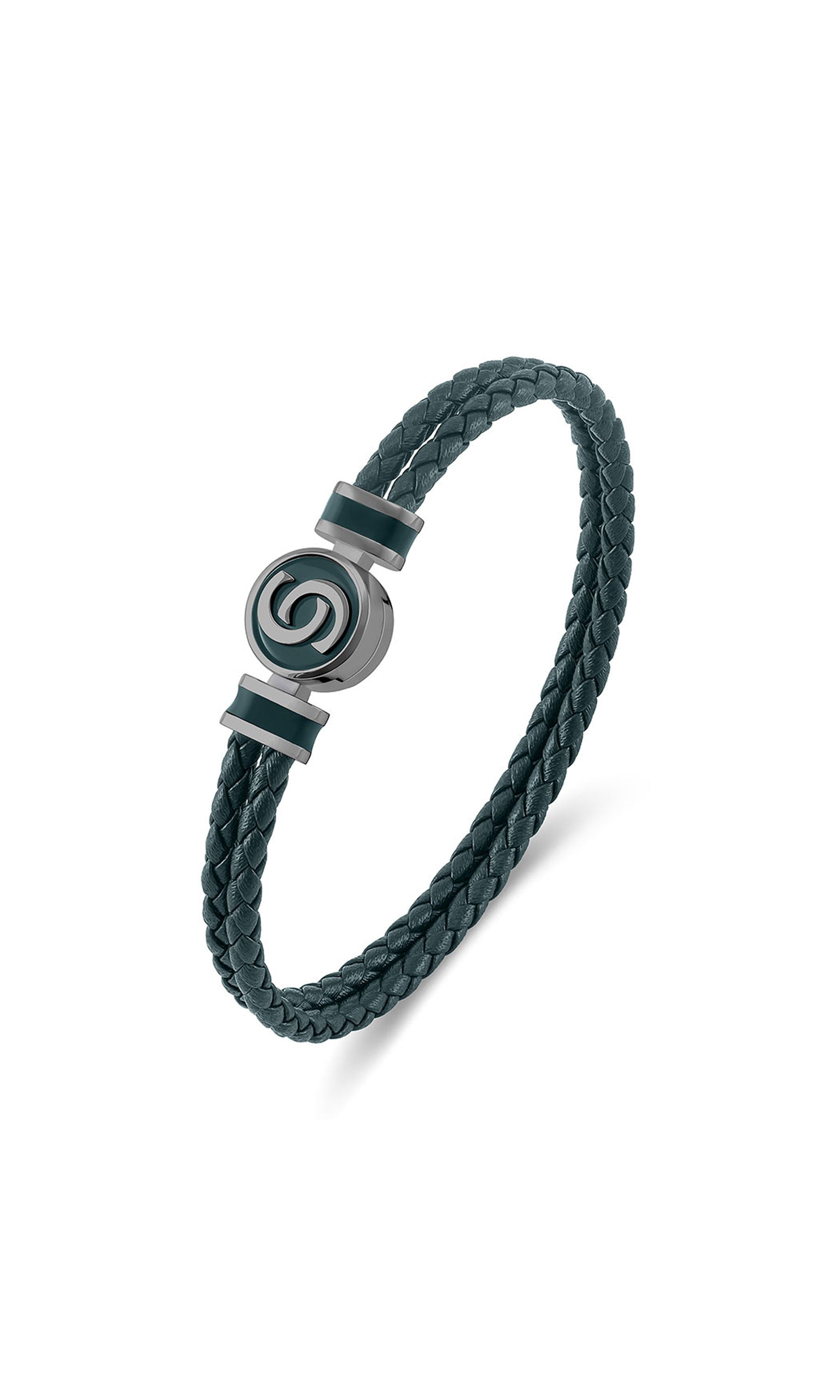 Daniele Braided Leather Bracelet for Men