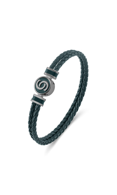 Daniele Braided Leather Bracelet for Men