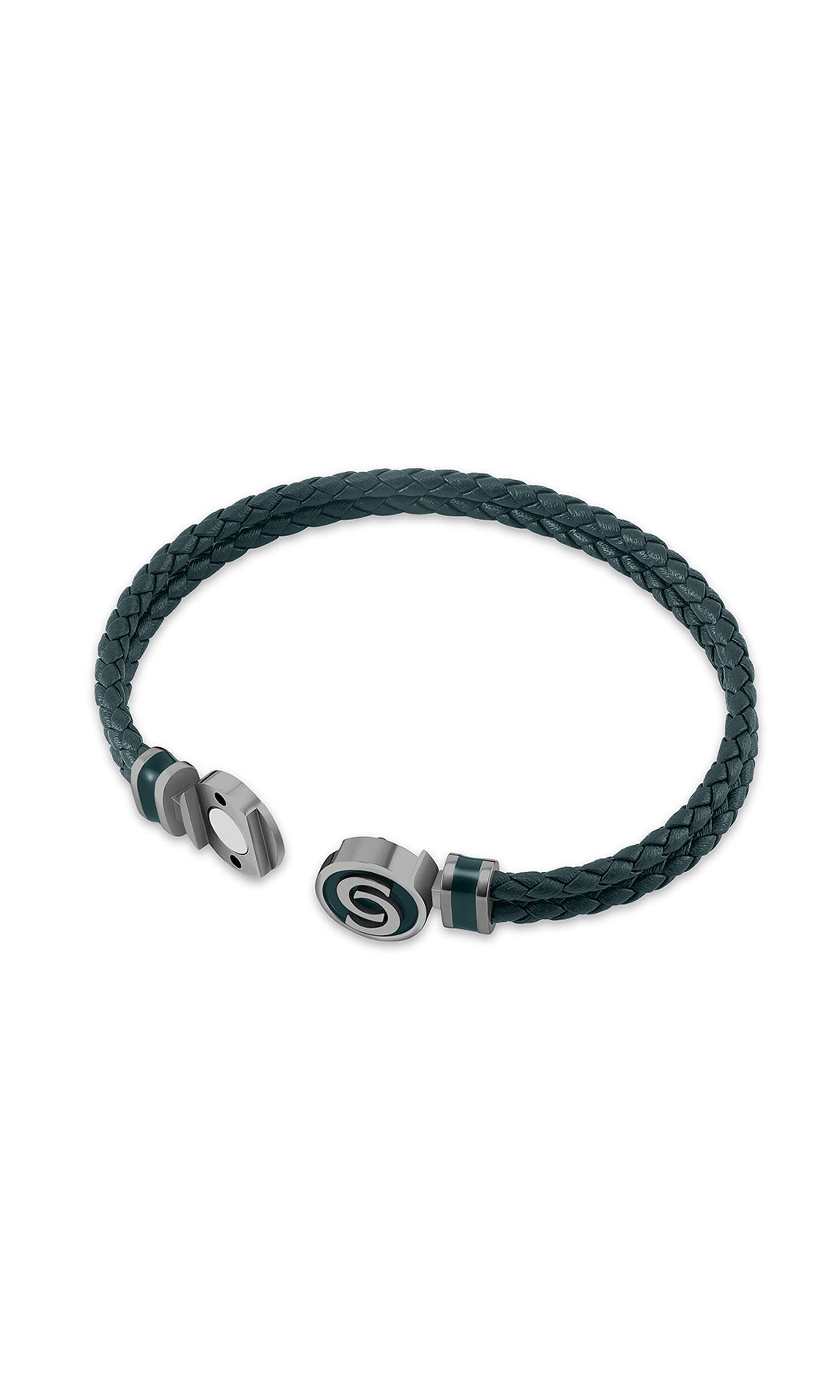 Daniele Braided Leather Bracelet for Men