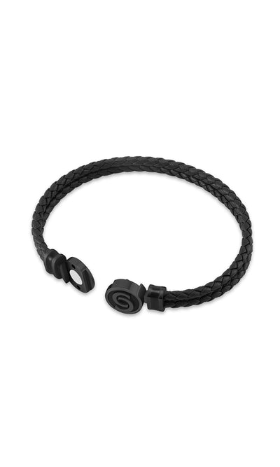 Daniele Braided Leather Bracelet for Men