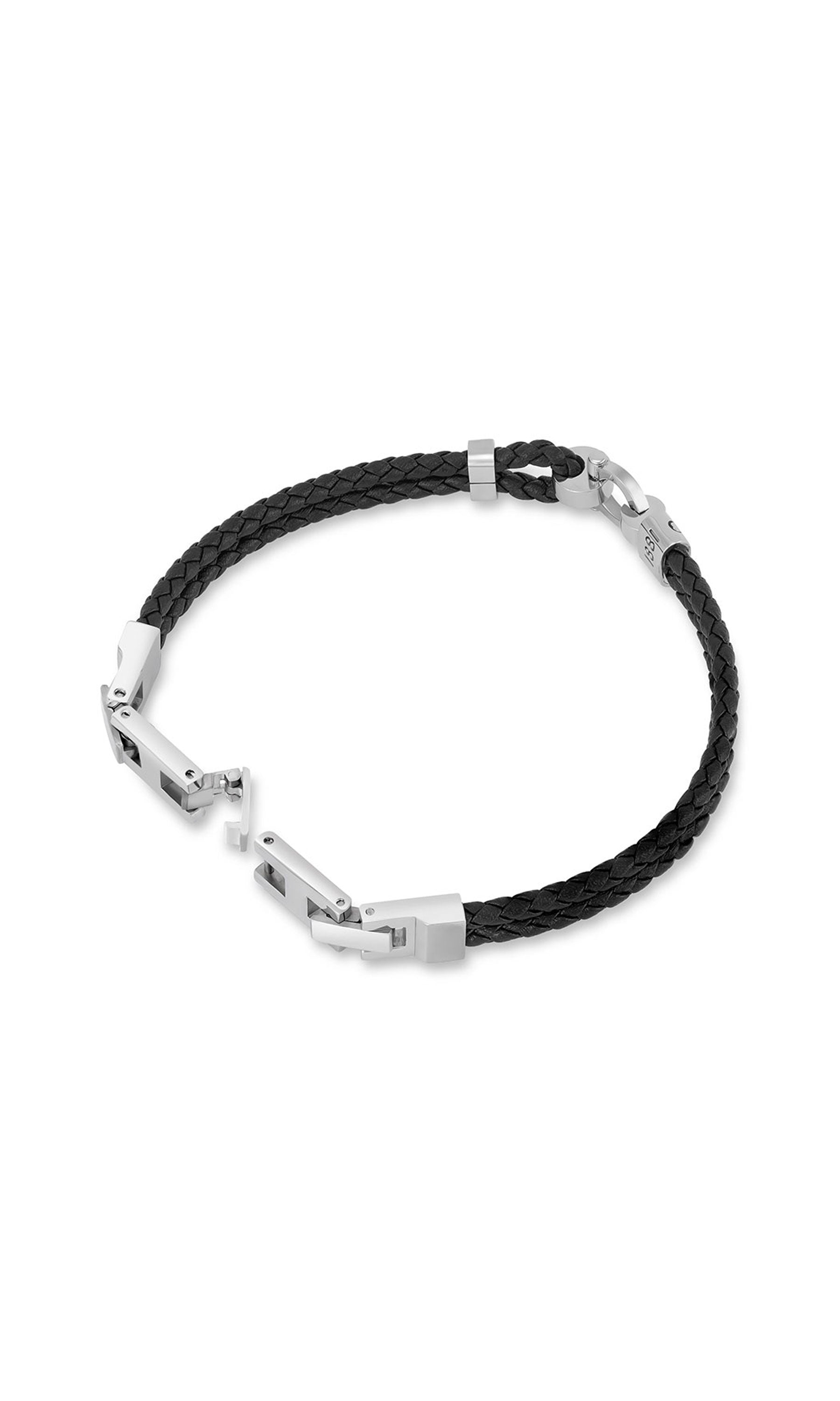 Federico Braided Leather Bracelet for Men