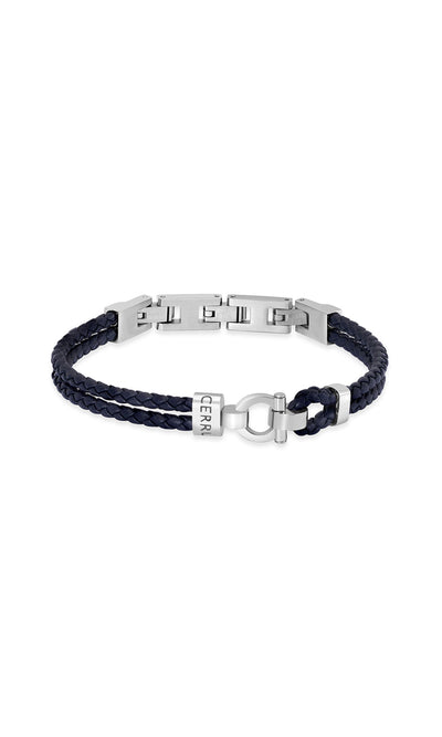 Federico Braided Leather Bracelet for Men