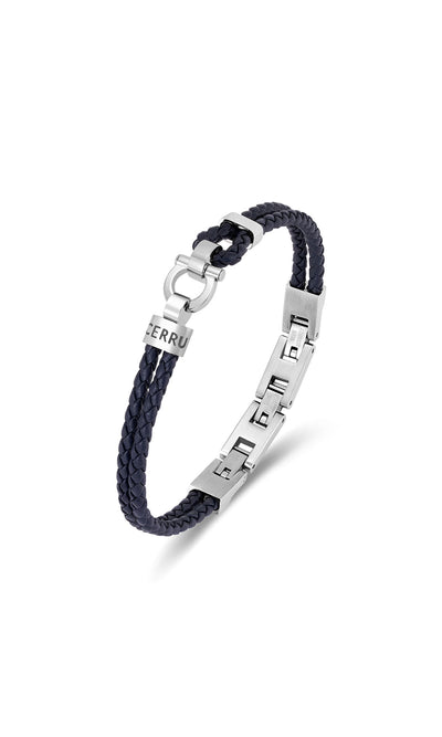 Federico Braided Leather Bracelet for Men