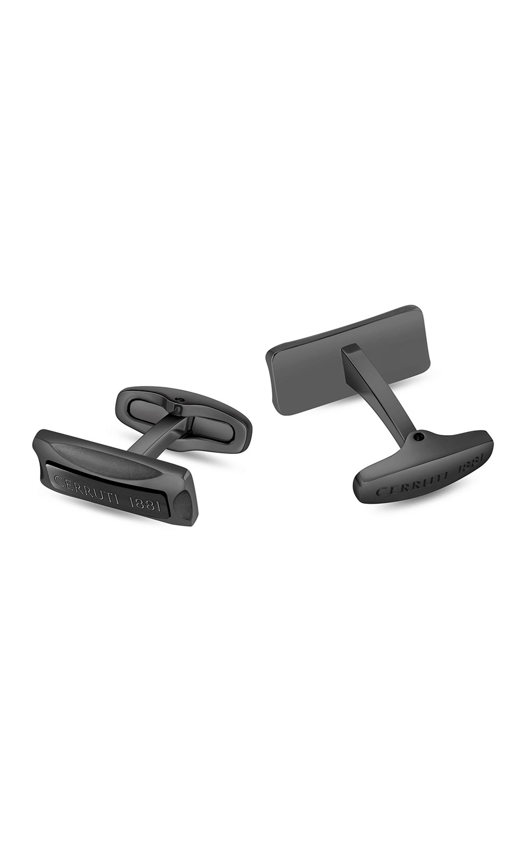 Bernardo Stainless Steel Rectangular Cufflinks for Men