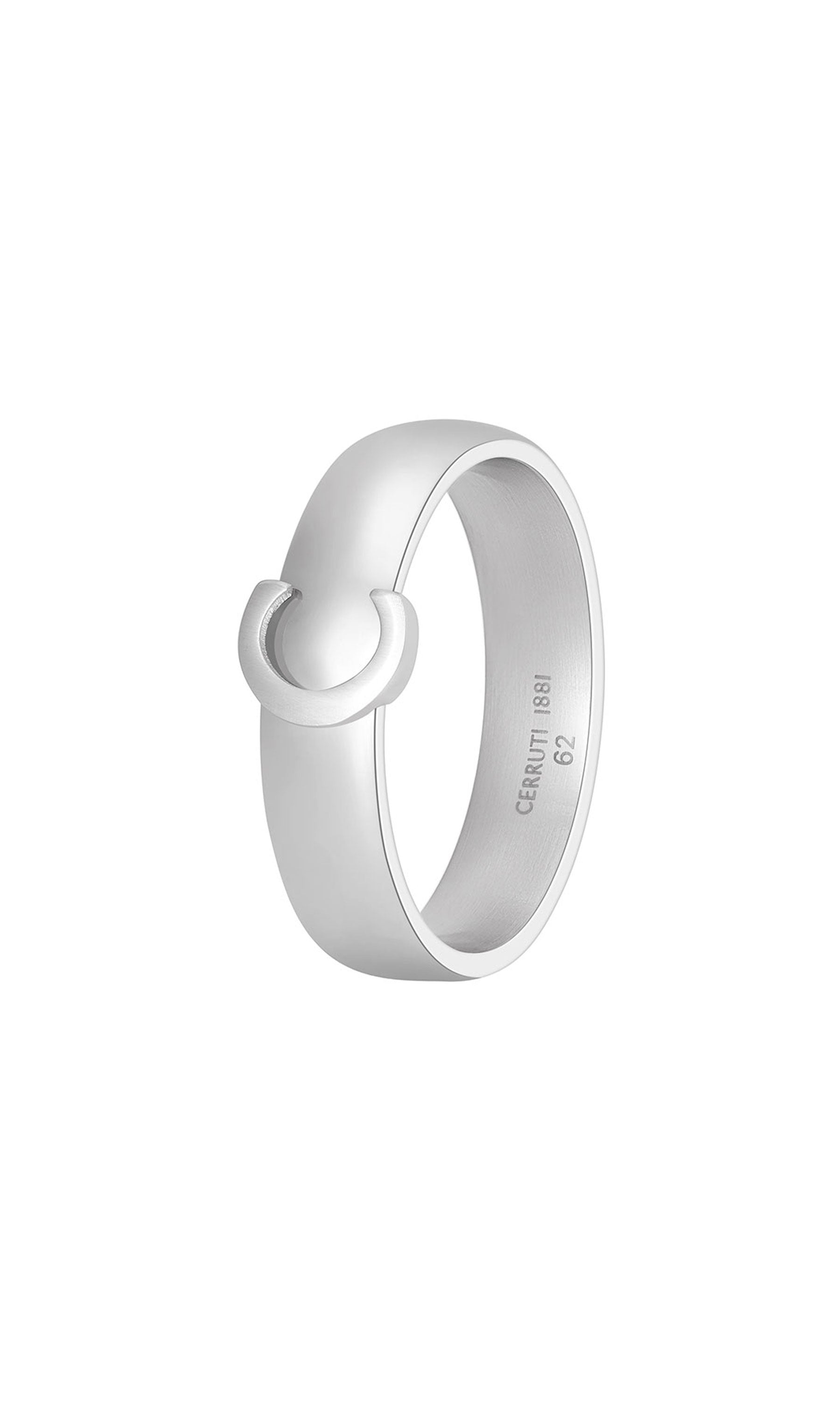 Luigi Stainless Steel Band Ring for Men