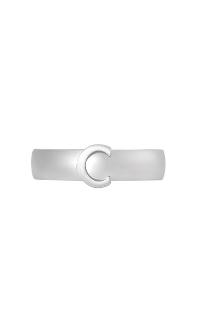 Luigi Stainless Steel Band Ring for Men