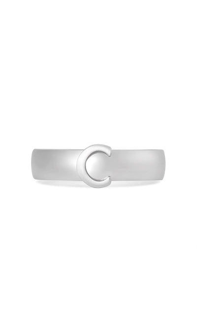 Luigi Stainless Steel Band Ring for Men