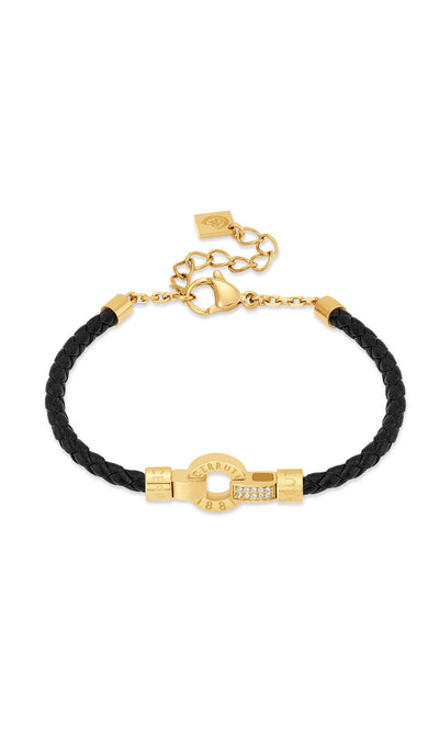 Sabrina Braided Leather Bracelet for Women