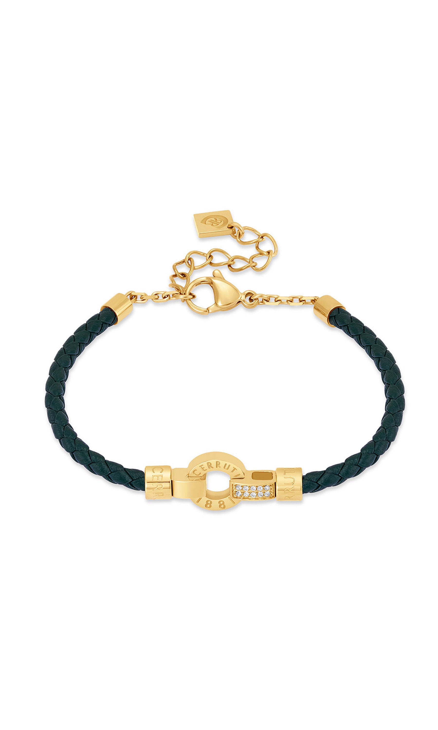 Sabrina Braided Leather Bracelet for Women