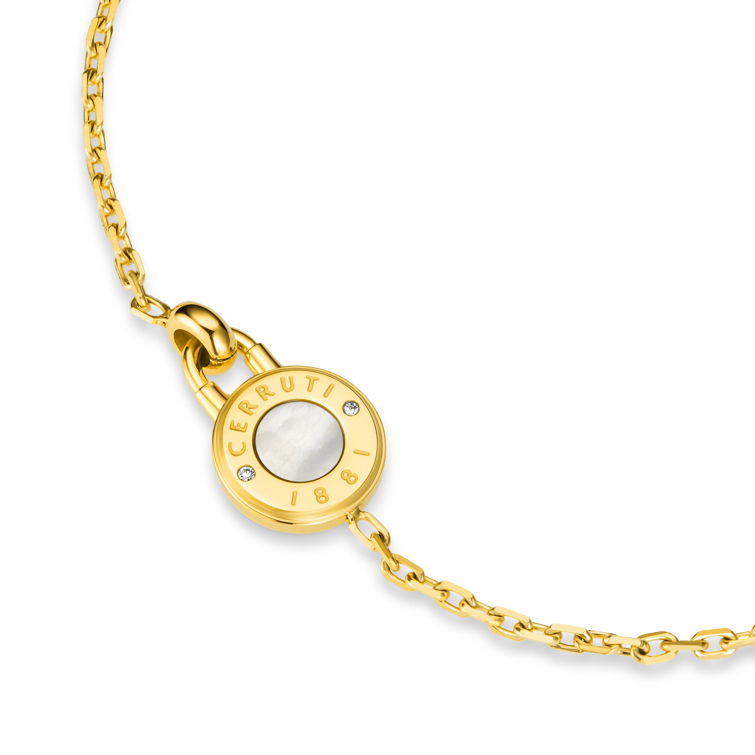Vittoria Women's Gold Plated Chain Bracelet