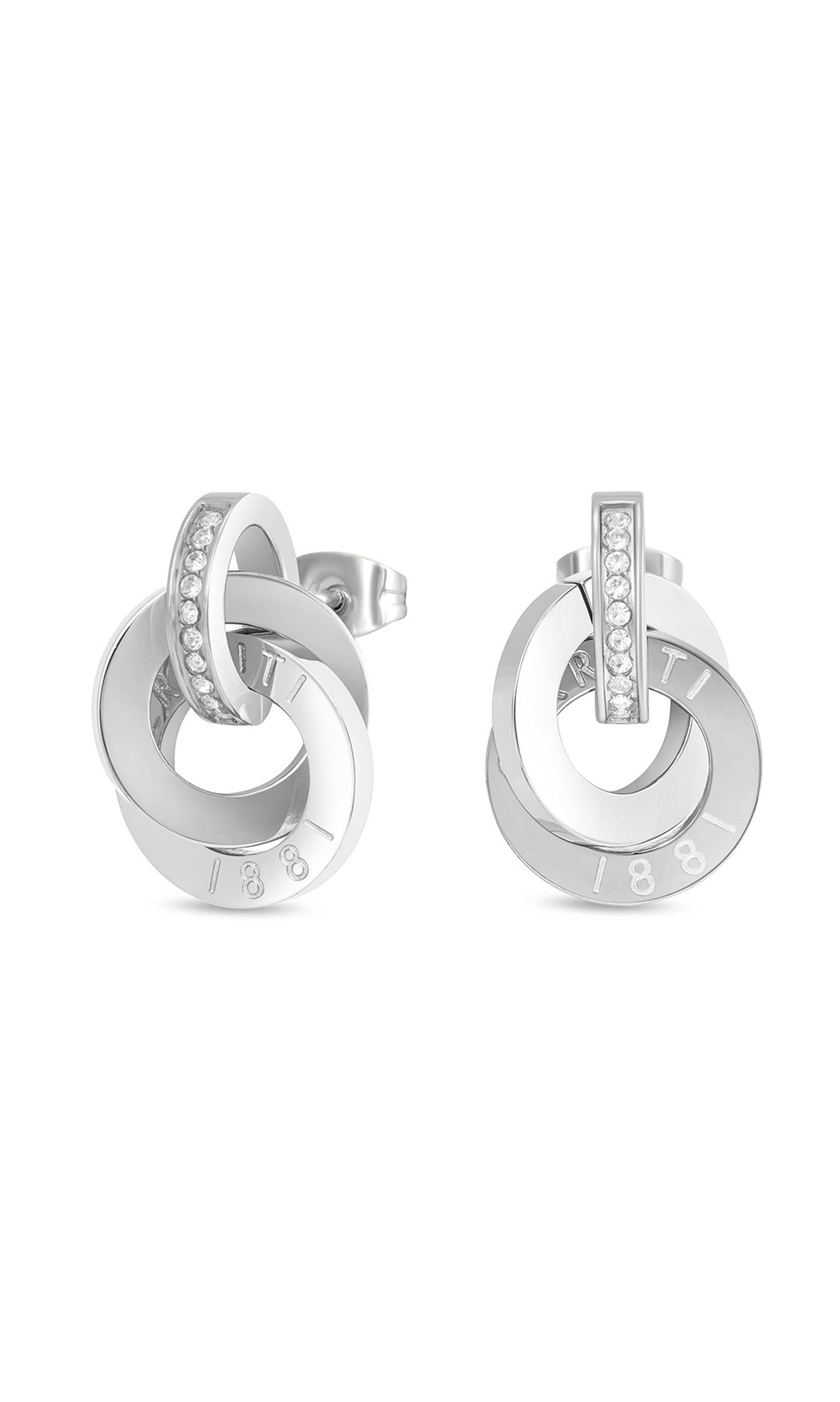 Beatrice Stainless Steel Drop Earrings for Women