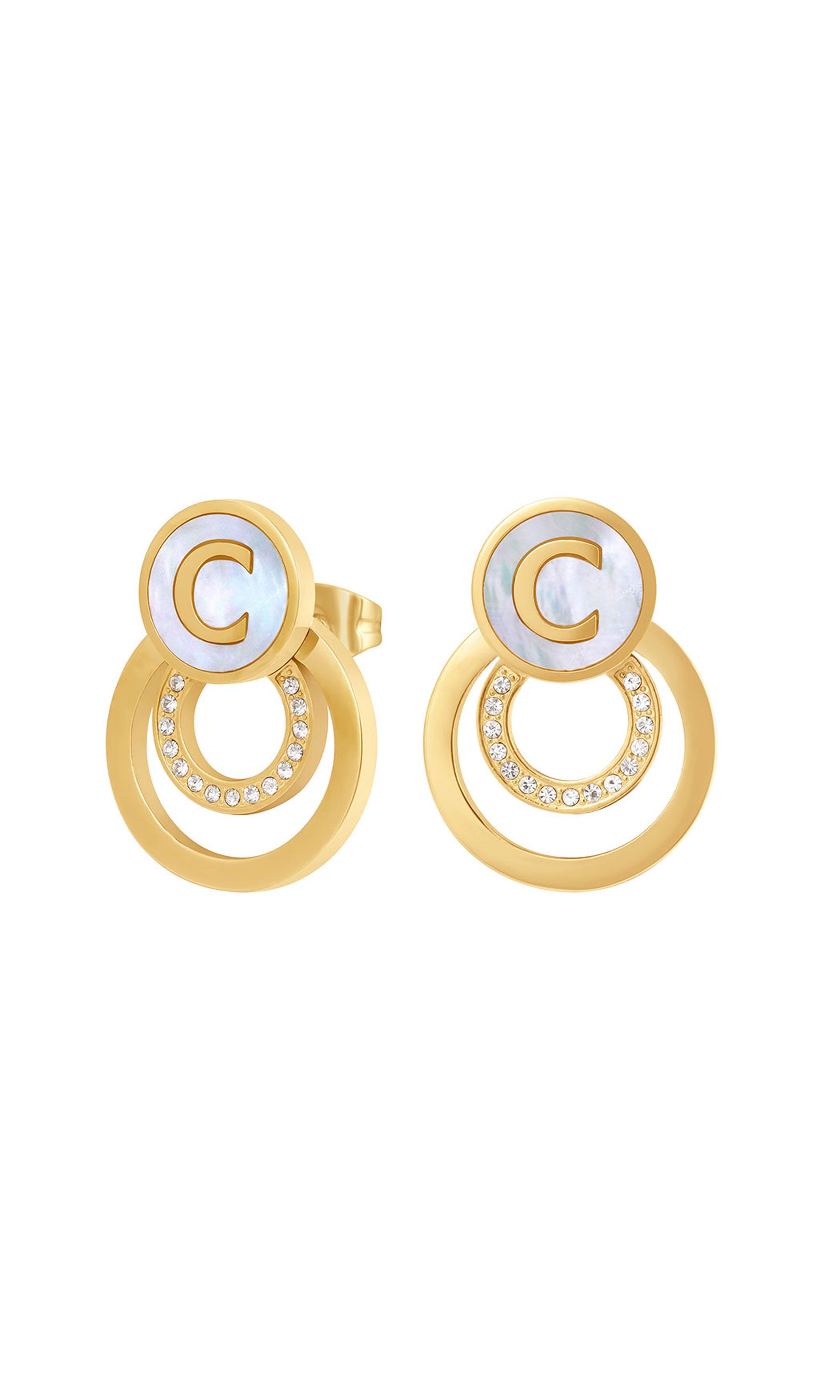 Elena Stainless Steel Studs Earrings for Women