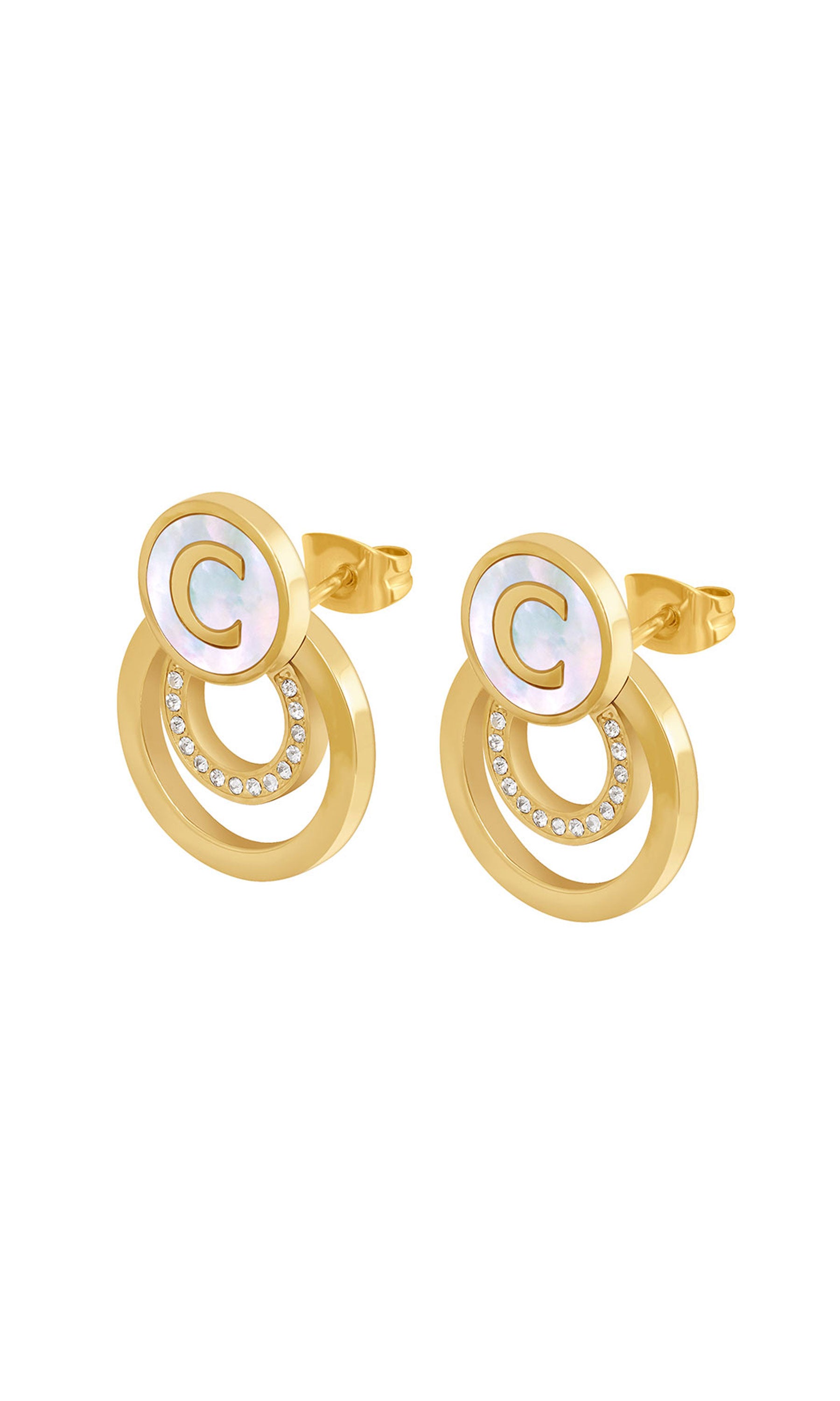 Elena Stainless Steel Studs Earrings for Women
