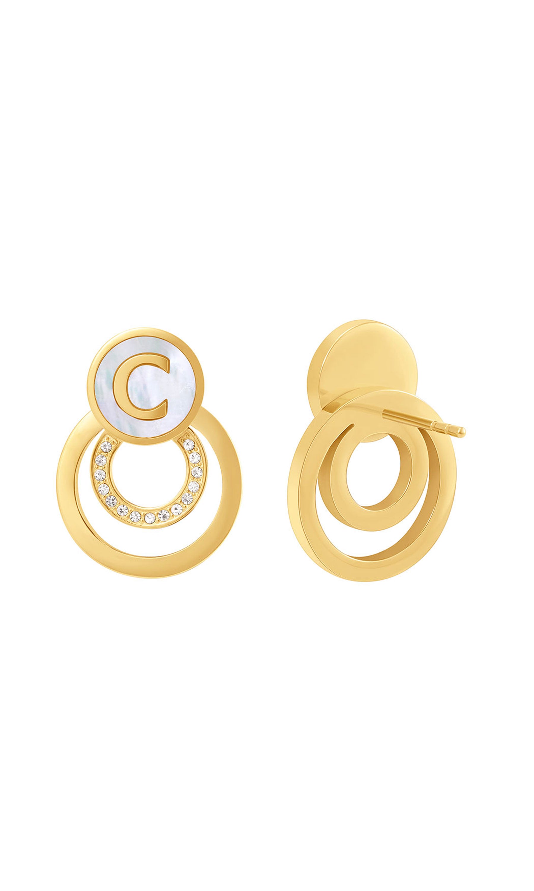 Elena Stainless Steel Studs Earrings for Women