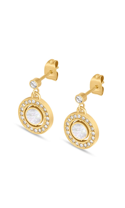 Larissa Stainless Steel Drop Earrings for Women