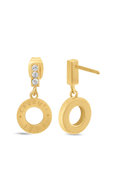 Erika Women's Stainless Steel Drop Earrings