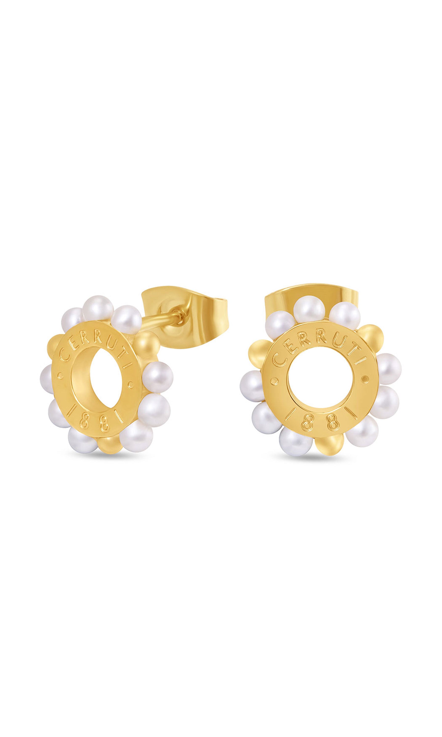 Maddalena Stainless Steel Studs Earrings for Women