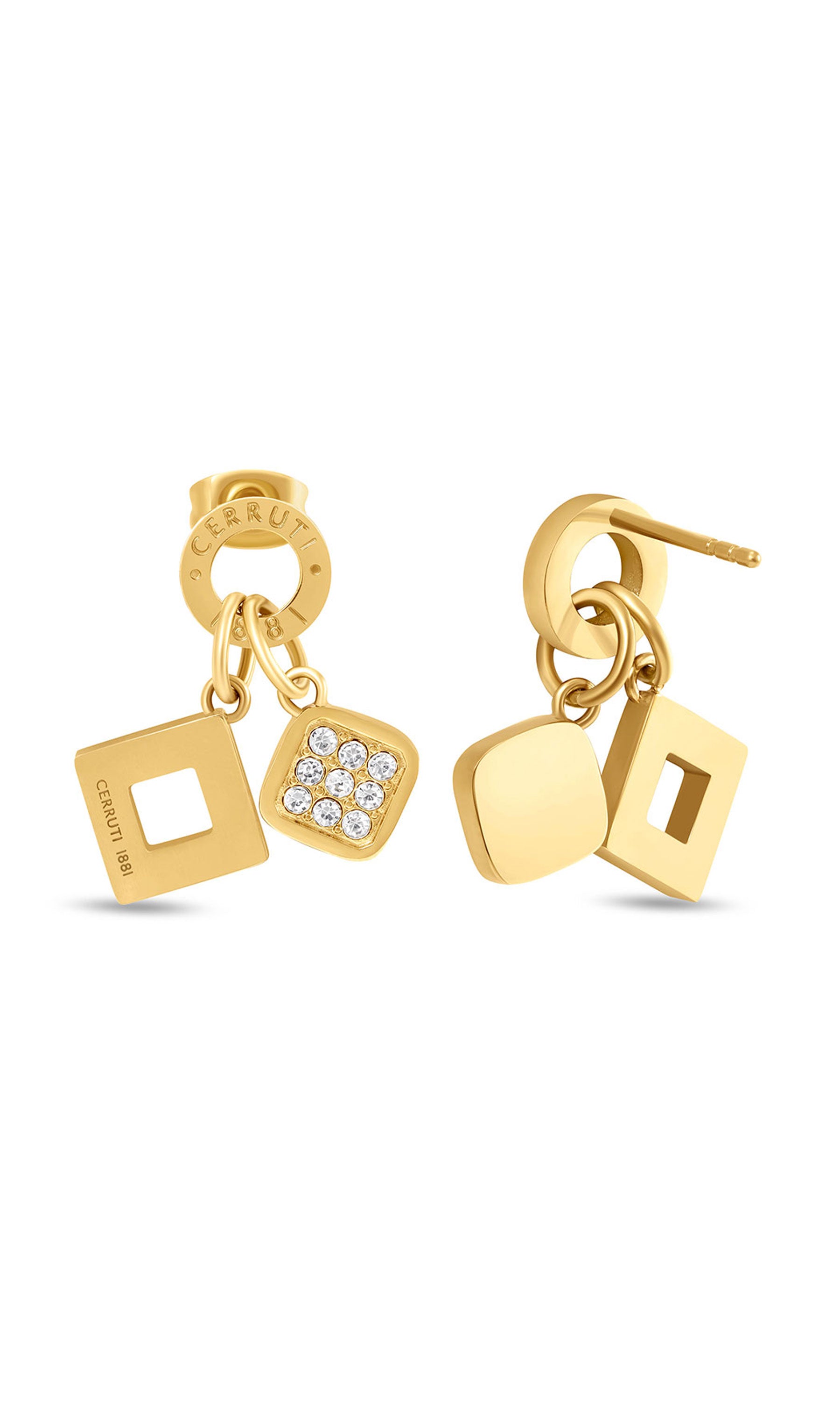 Nadia Stainless Steel Drop Earrings for Women