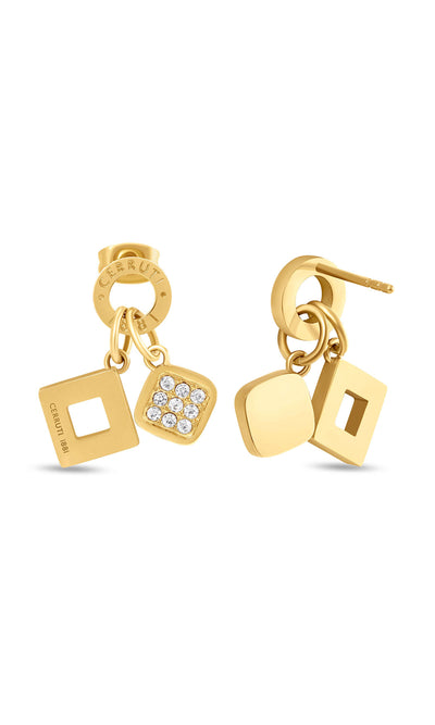 Nadia Stainless Steel Drop Earrings for Women