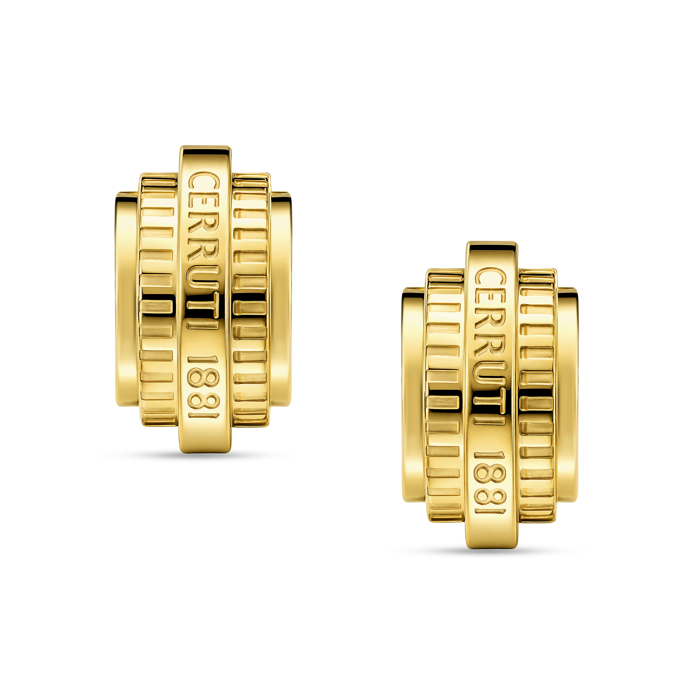 Tiziana Women's Gold Plated Hoop Earrings