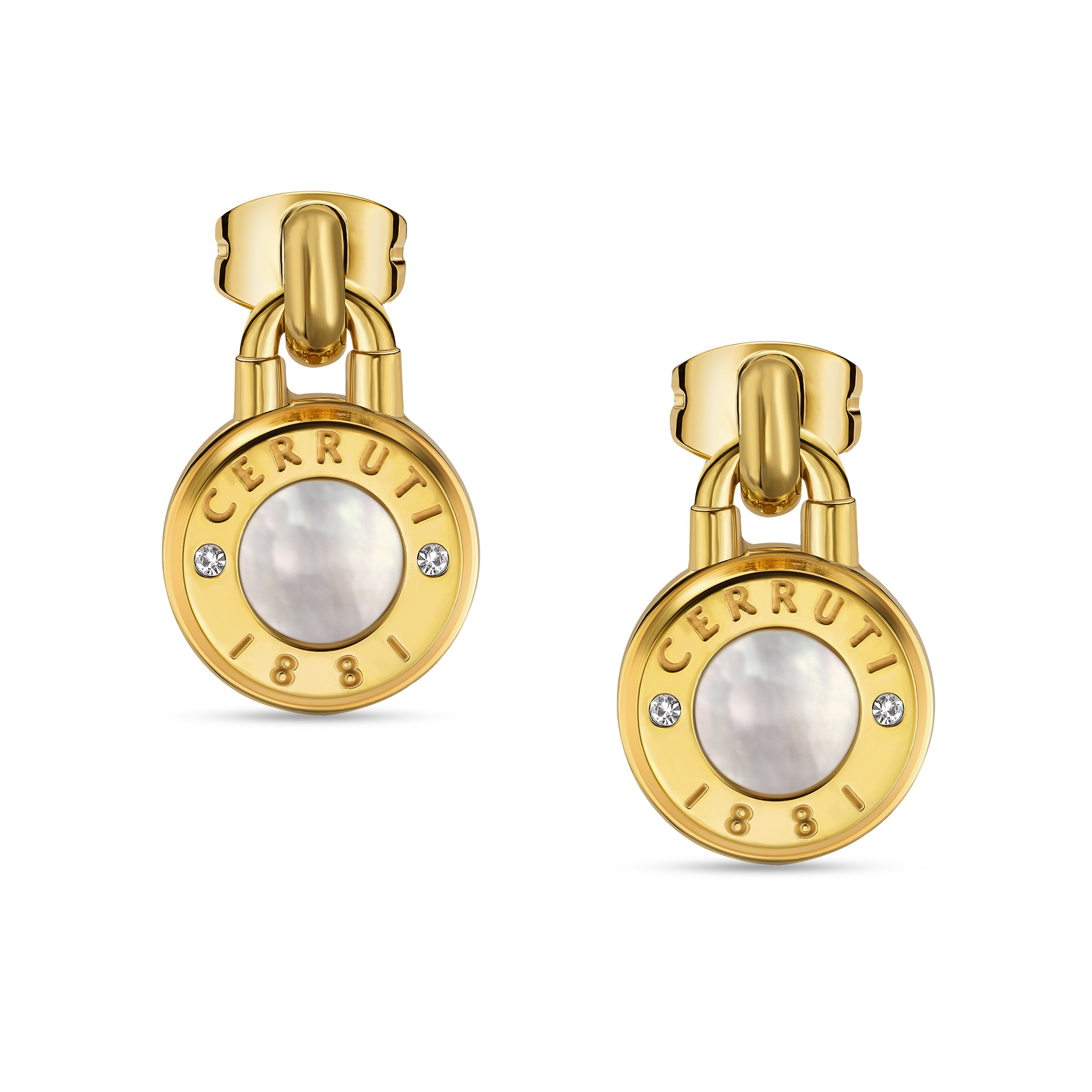 Vittoria Women's Gold Plated Drop Earrings