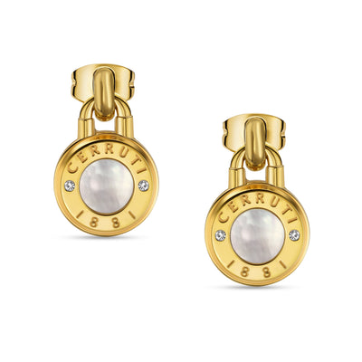 Vittoria Women's Gold Plated Drop Earrings